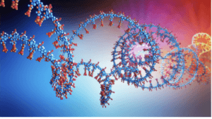 illustration DNA strand